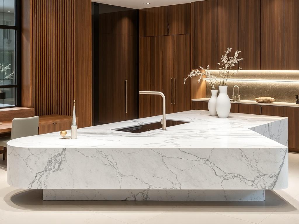 Столешница из акрилового камня: зачем она нужна и как выбрать свою