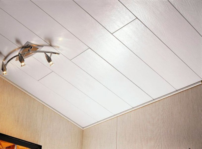 Монтаж пластиковых панелей пвх на потолок