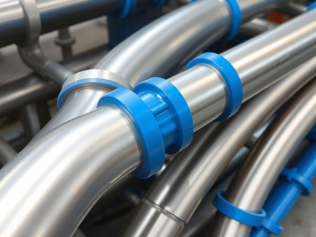 stainless steel pipesфото