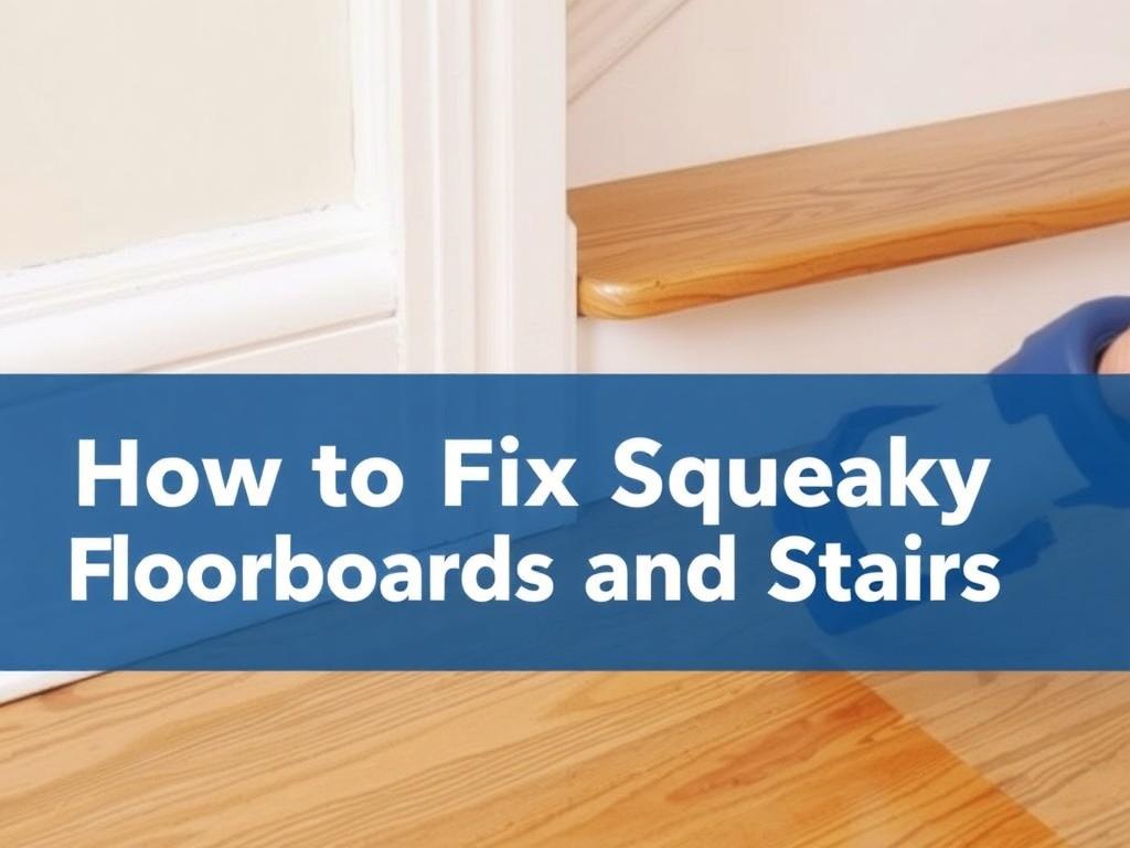     How to Fix Squeaky Floorboards and Stairs. Repairing Different Floor Types: Hardwood, Plank, and Tongue-and-Groove