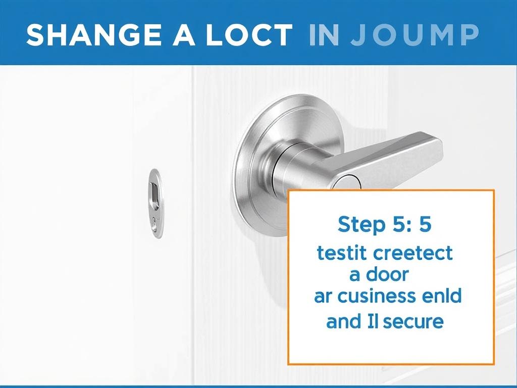     Changer une Serrure de Porte en 5 Étapes. Étape 5 : Tester, ajuster et sécuriser