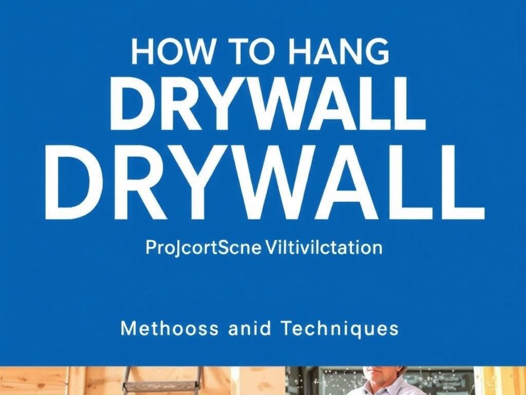     How to Hang Drywall: A Comprehensive Guide. Cutting Drywall: Methods and Techniques
