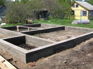 строительство фундамента под дом 1