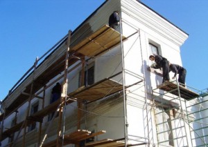 ремонт фасада жилого дома 1