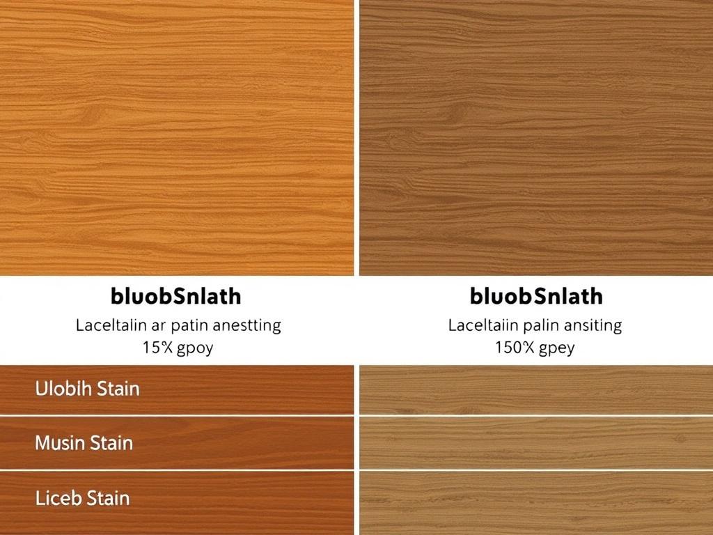     How to Stain and Seal a Wooden Deck. Comparing Stain Types: A Handy Table