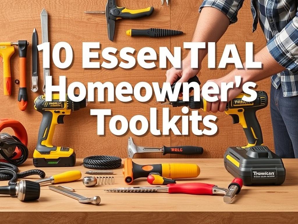     10 Essential Tools for Every Homeowner's Toolkit. Project Walkthroughs: Basic Tasks Using Your Toolkit