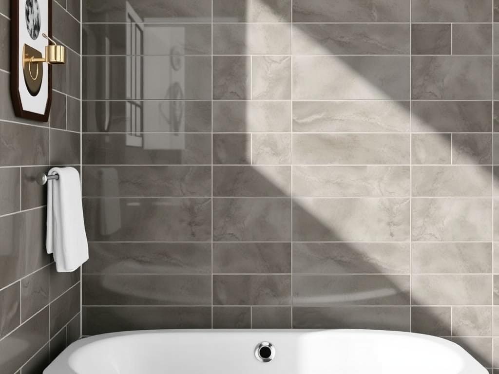     Réussir la Pose d'une Faïence dans sa Salle de Bain. Finitions et détails esthétiques
