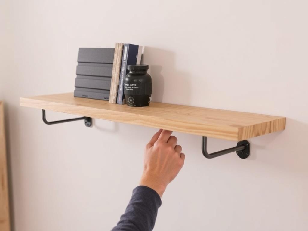     Ein Regal montieren: Sicher und gerade in jeder Wand. Zusatzideen: Kreative Montagemöglichkeiten und optische Tricks