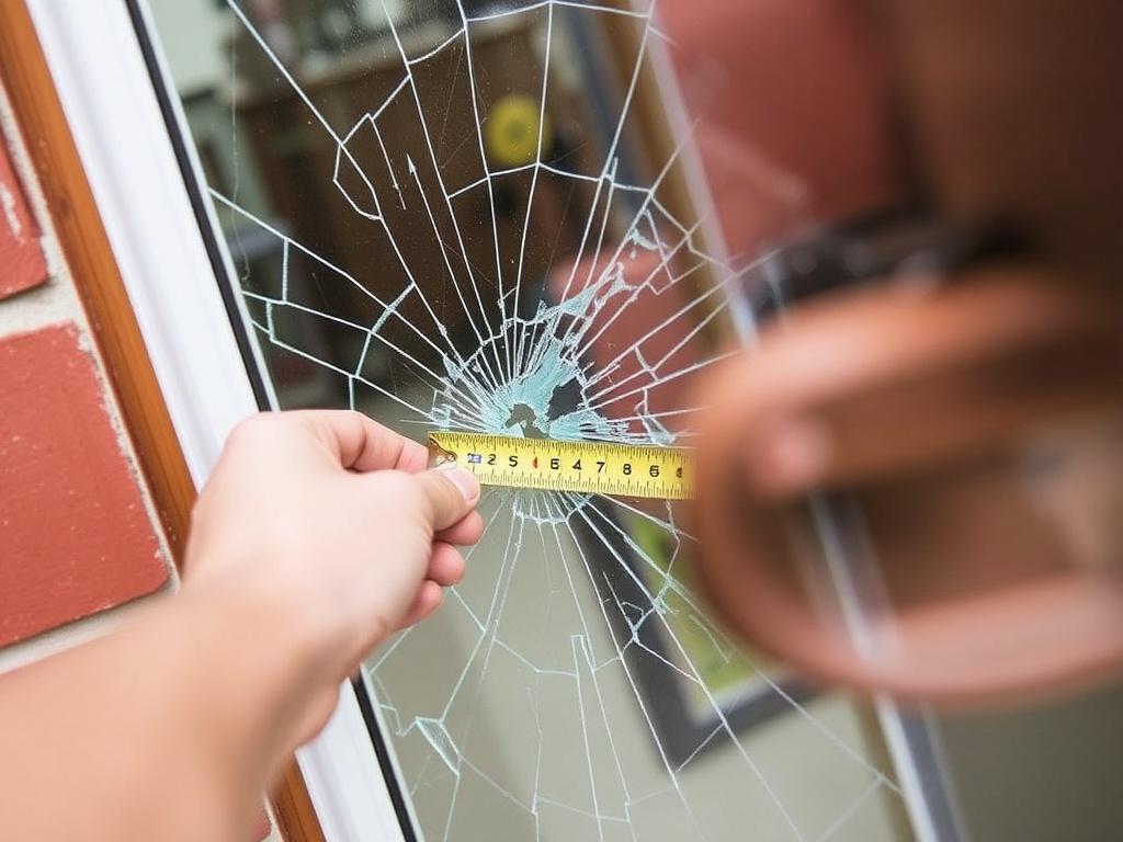     Cómo sustituir el cristal de una ventana roto.. Mesurer et commander le nouveau verre