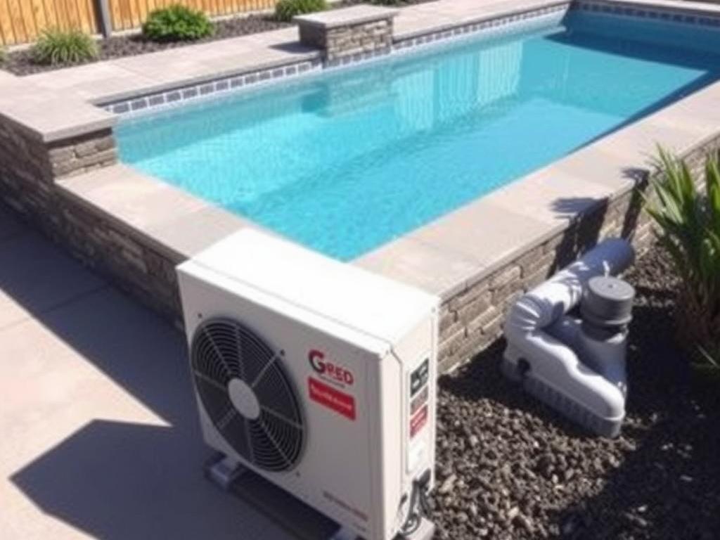 Heat pump for the poolфото
