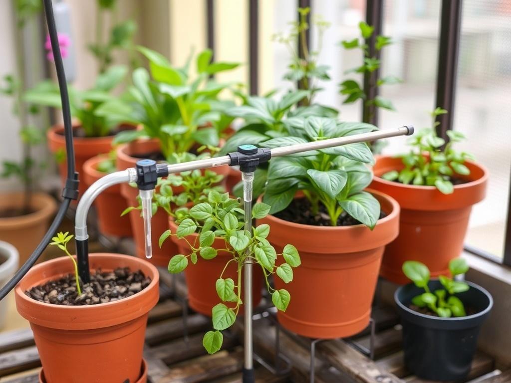     Instalar un sistema de riego por goteo en el balcón.. Programmation et fréquence d'arrosage : adapter au climat et aux plantes