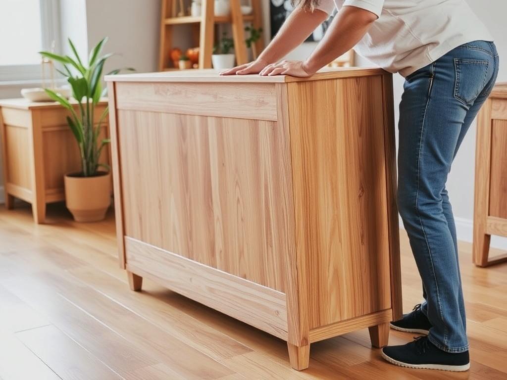     Comment Circuler un Meuble en Bois ?. Protéger le sol et l'environnement lors du déplacement