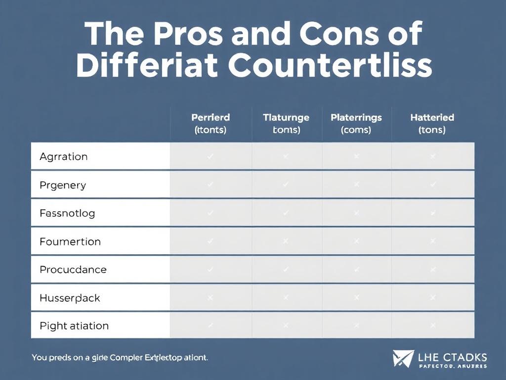     The Pros and Cons of Different Countertop Materials. Quick Comparison Table — Materials at a Glance