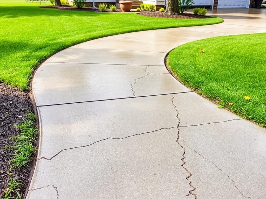     Repairing Cracked Concrete Driveways and Walkways. Timeline: How Long Do Repairs Take?