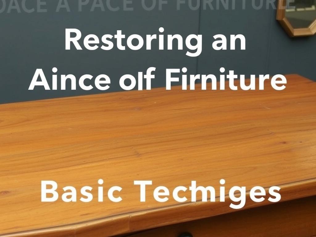    Rénover un Meuble Ancien : Techniques de Base. Dernières recommandations avant de commencer