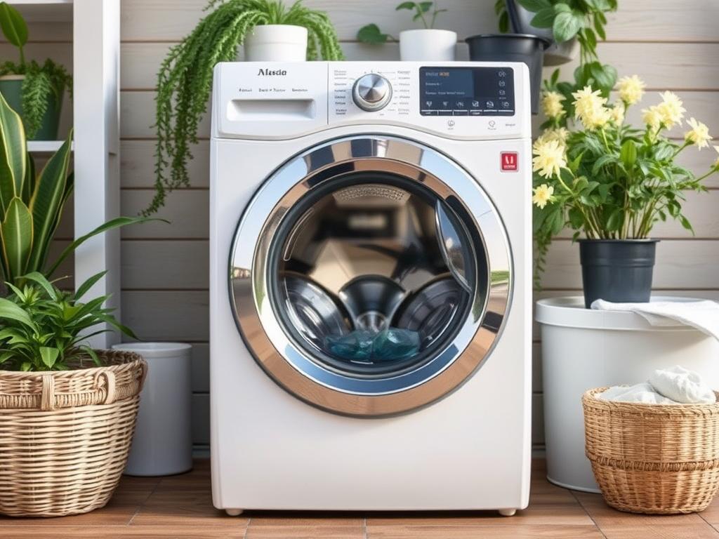 washing machine for home and gardenфото