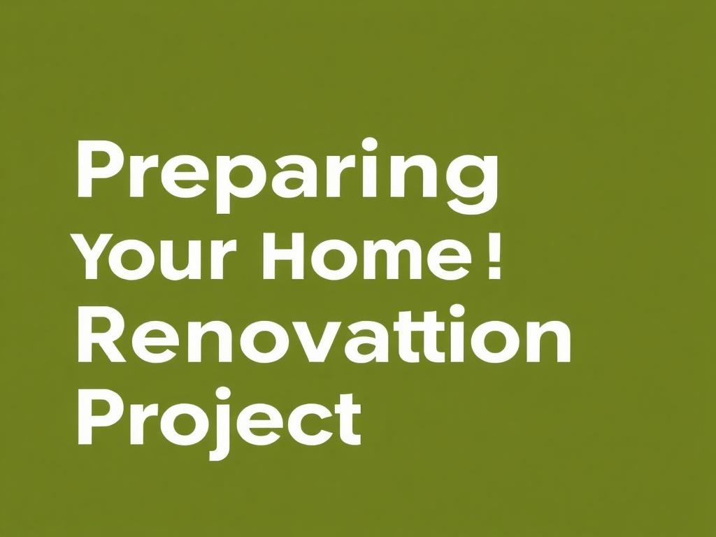     Preparing Your Home for a Renovation Project. Resources and Where to Learn More