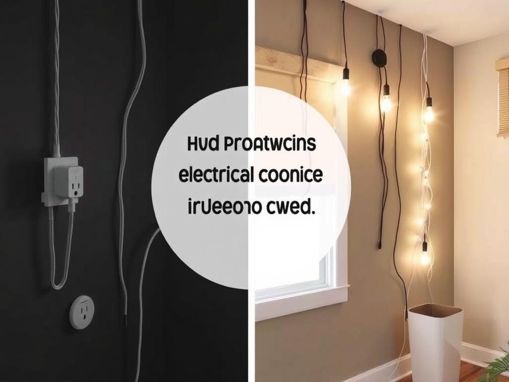    Idées Déco pour Cacher des Wires Électriques. Tableau comparatif des solutions