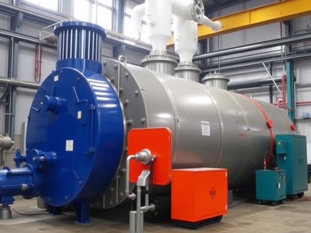 Steam boiler plantsфото